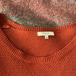 Burnt Orange Madewell Sweater